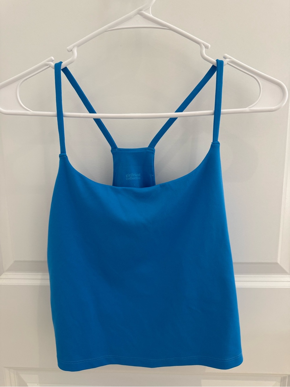 girlfriend collective Bright Blue Strappy Camisole